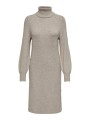 ONLSASHA L/S ROLLNECK DRESS KNT NOO