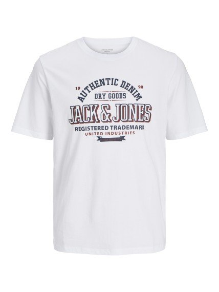 JACK & JONES JJELOGO TEE SS O-NECK 2 COL AW24 SN