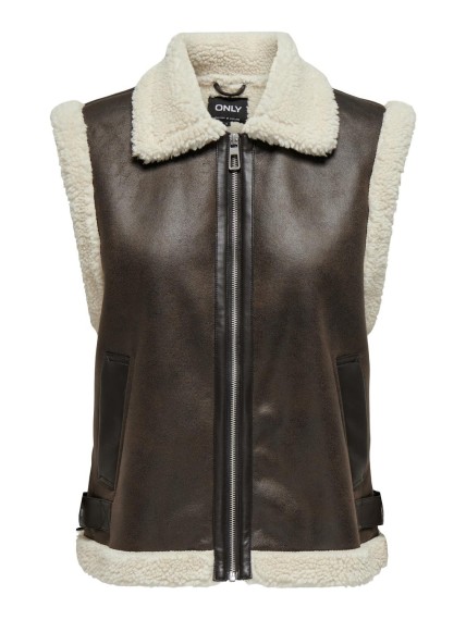 ONLY ONLBETTY BONDED WAISTCOAT CC OTW