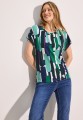 TOS Abstract Print Shirt